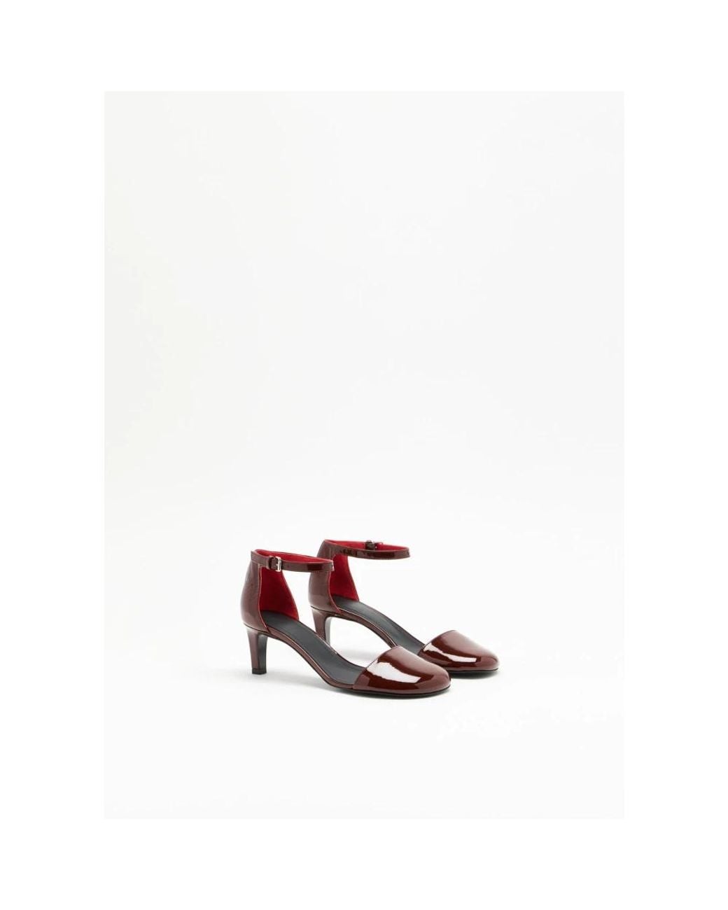 Plan C Brown High Heel Sandals