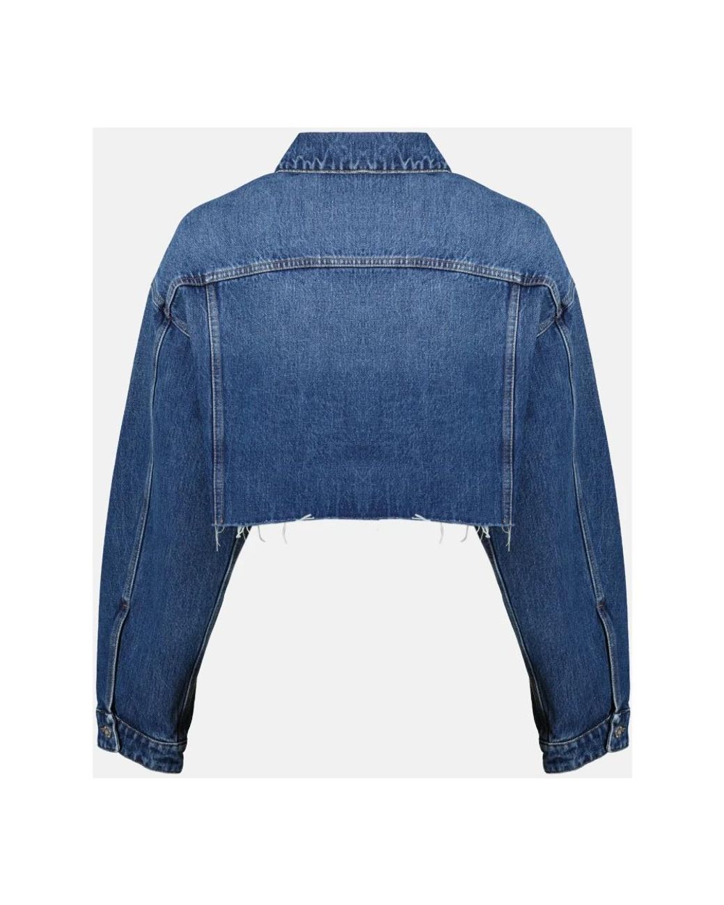 Miu Miu Blue Denim Jackets