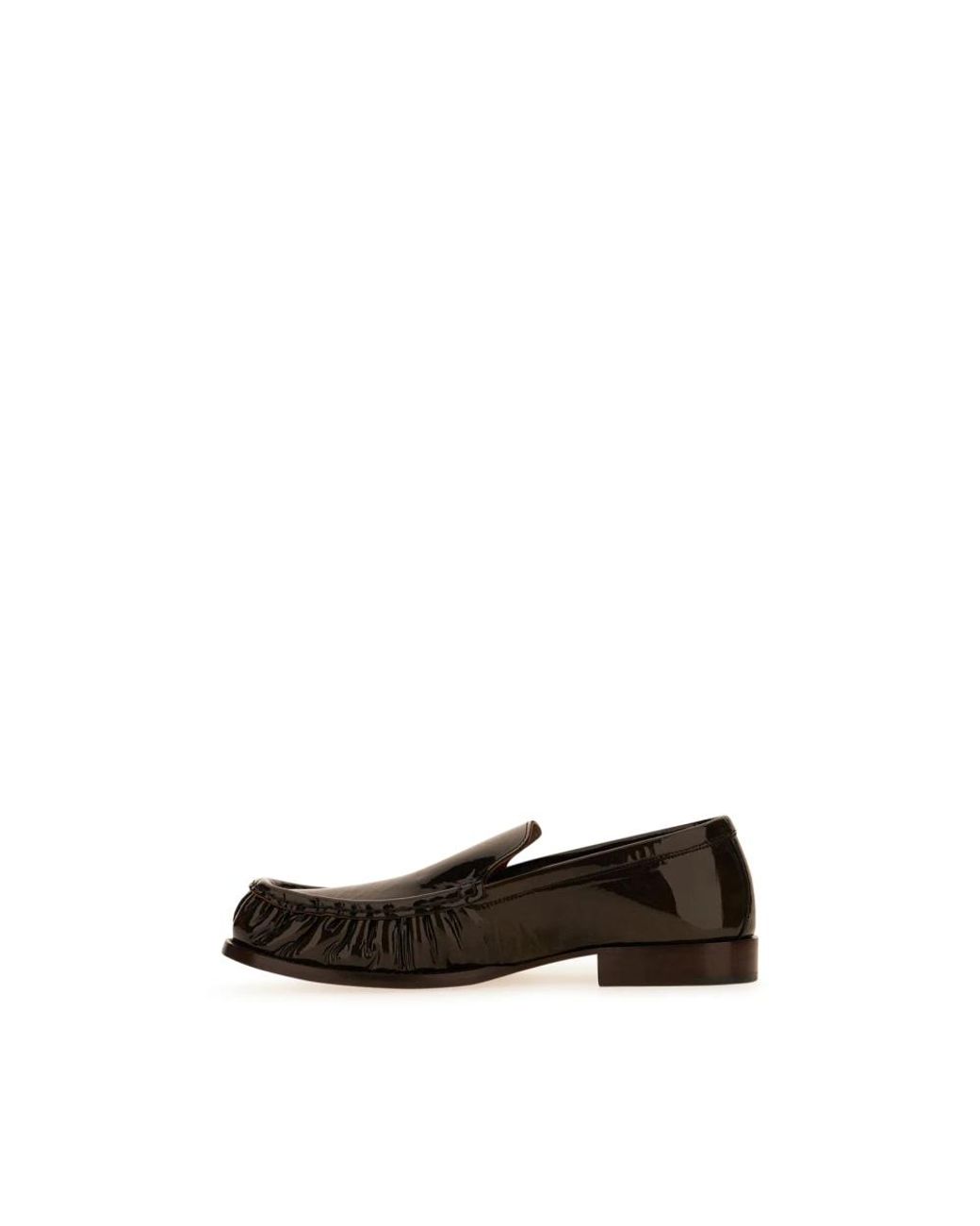 Dries Van Noten Black Leder-Loafer
