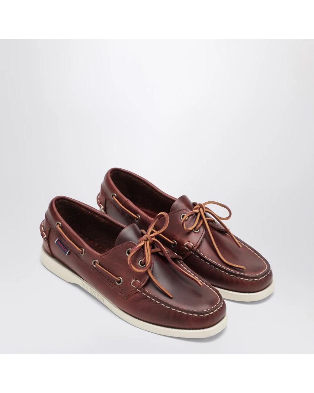 Sebago Red Sailor Shoes