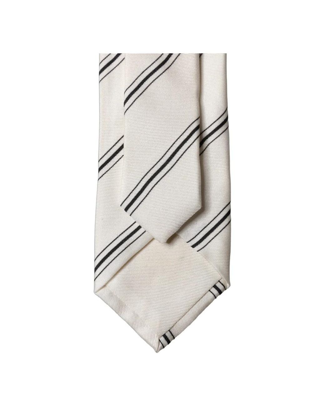 Ties di Dolce & Gabbana in Gray da Uomo