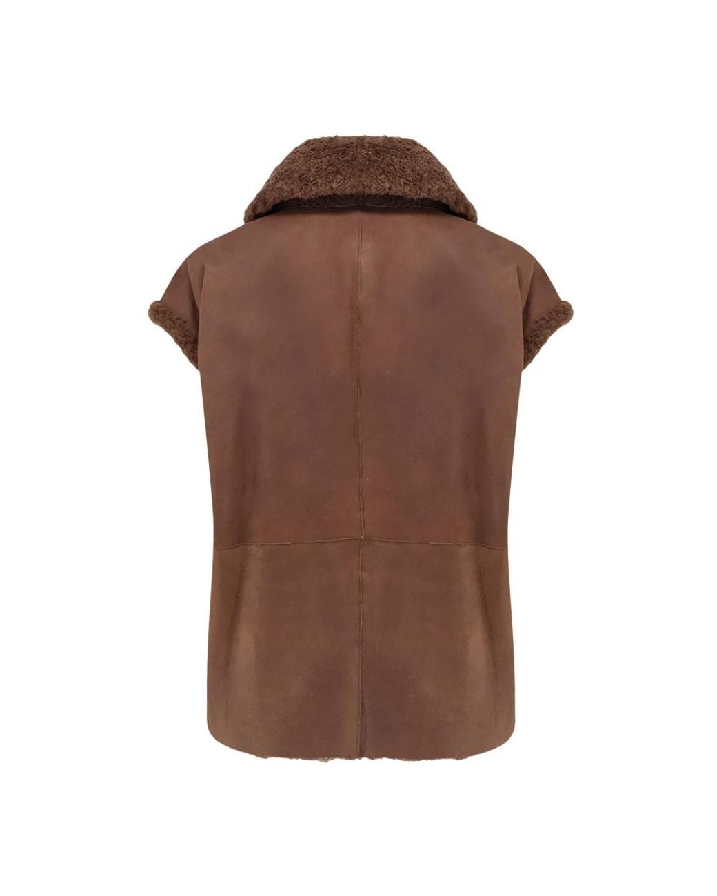Brunello Cucinelli Brown Waistcoats