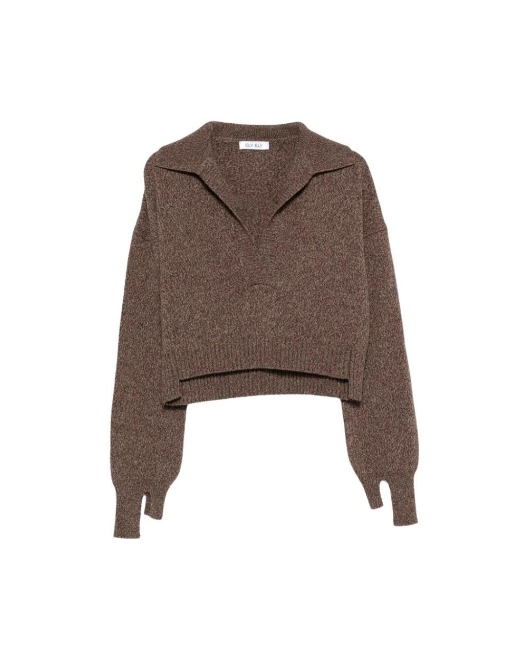 V-Neck Knitwear ELY ELY en coloris Brown