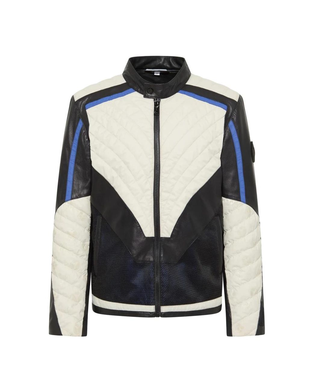 Leather Jackets carlo colucci de hombre de color Black