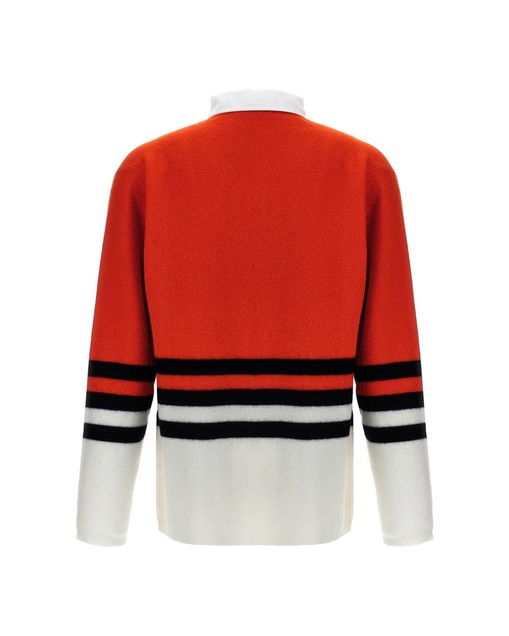 Wales Bonner Red Round-Neck Knitwear for men