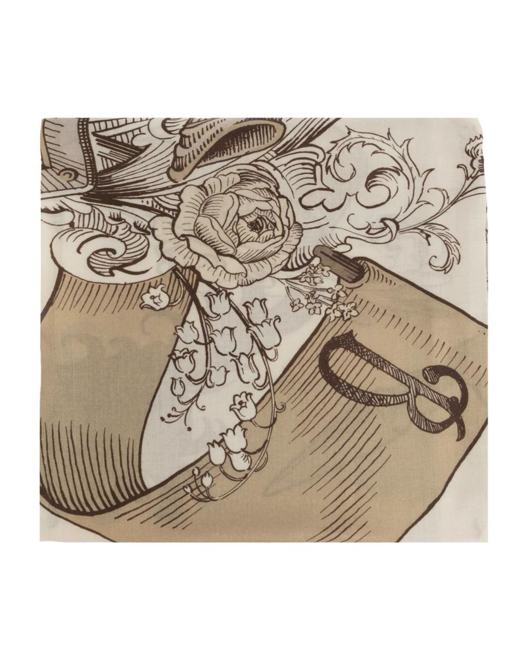Scarves di Burberry in Natural
