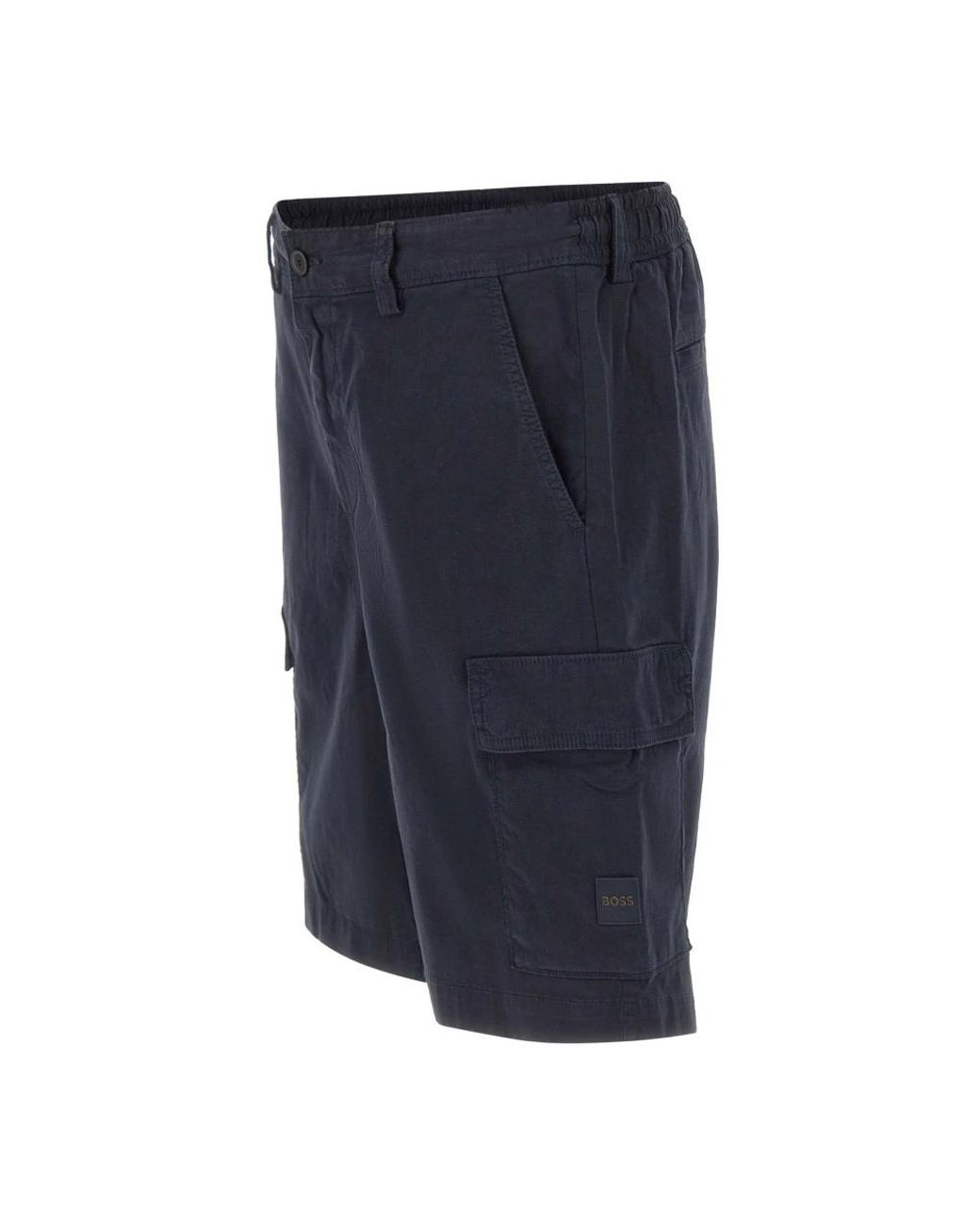 Boss Blue Casual Shorts for men