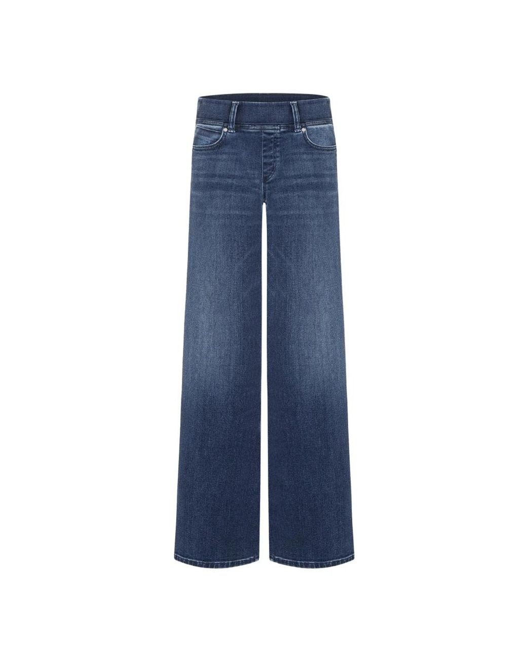 Cambio Jeans ,Blauw ,Denim Wide Jeans in het Blue
