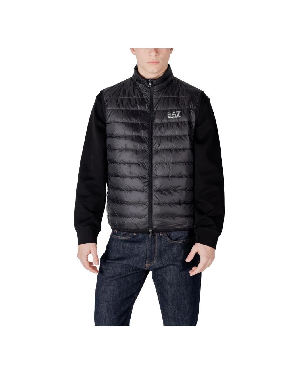 EA7 Vests in het Black voor heren