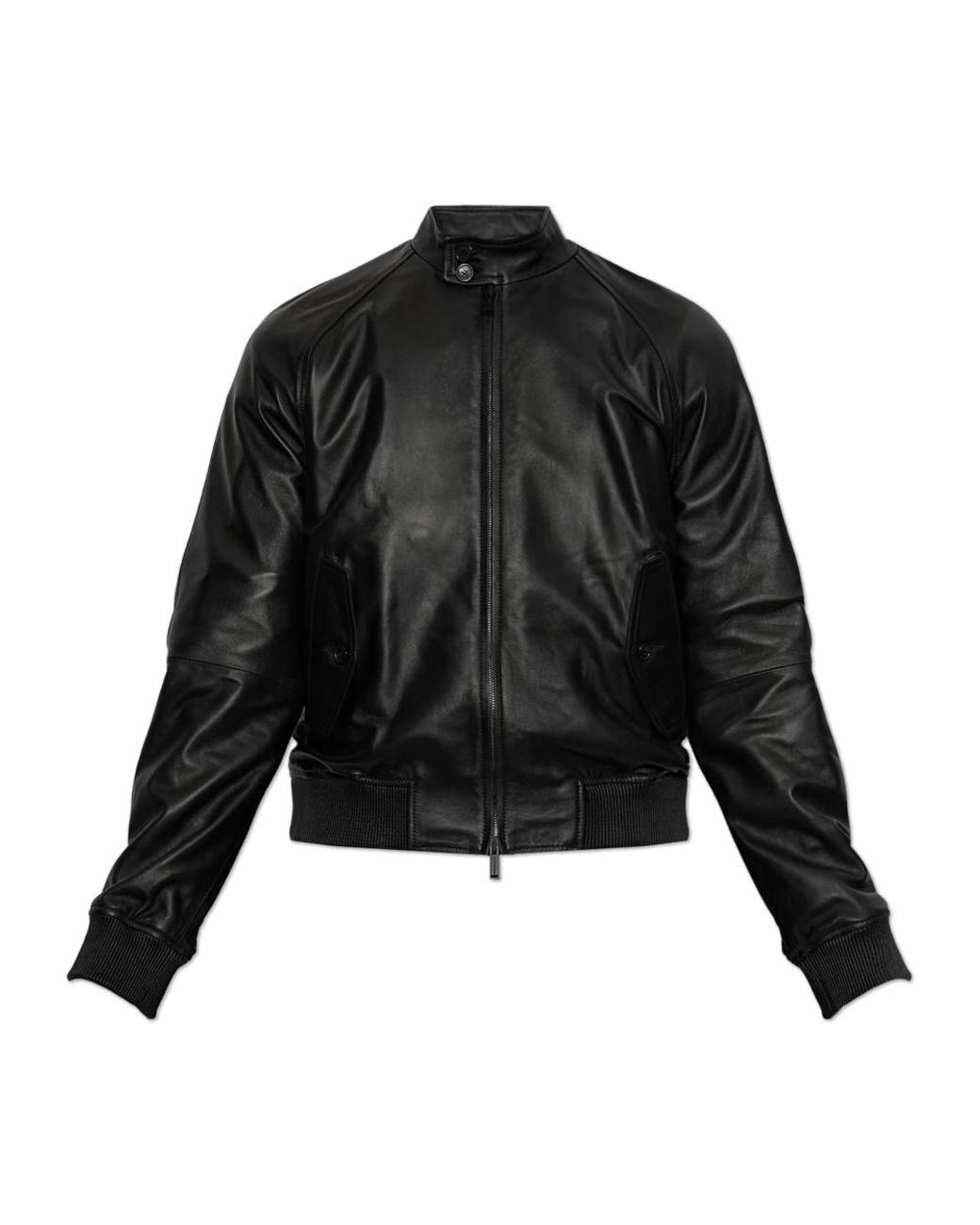 DSquared² Lederjacke in Black für Herren
