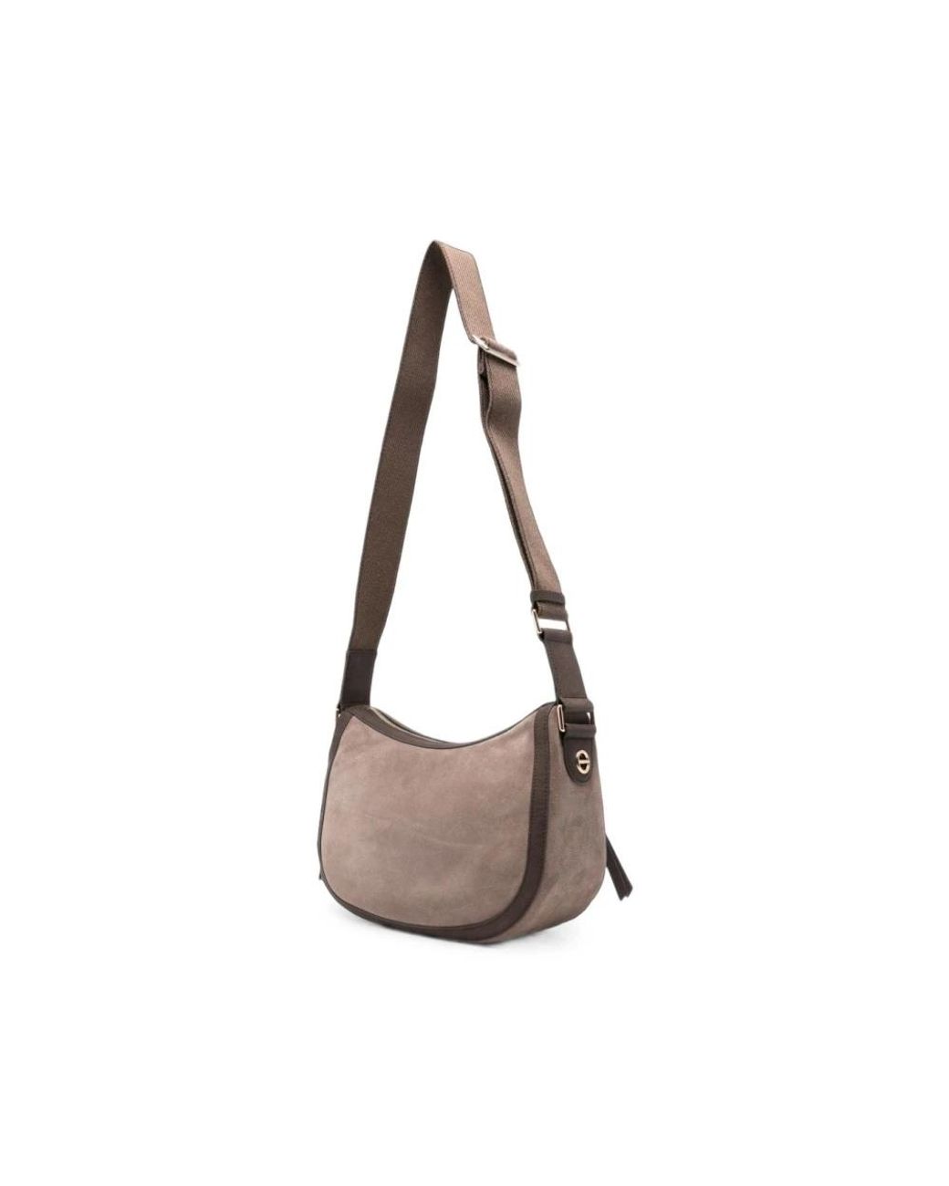 Borbonese Brown Luna Bag Small