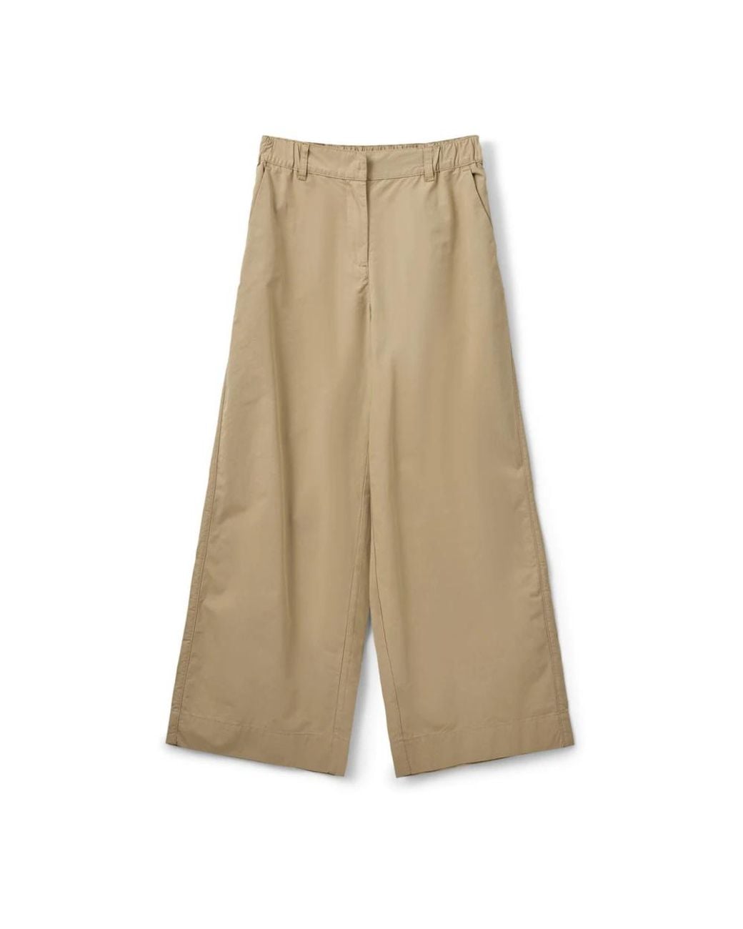 Wide Trousers Sofie Schnoor de color Natural