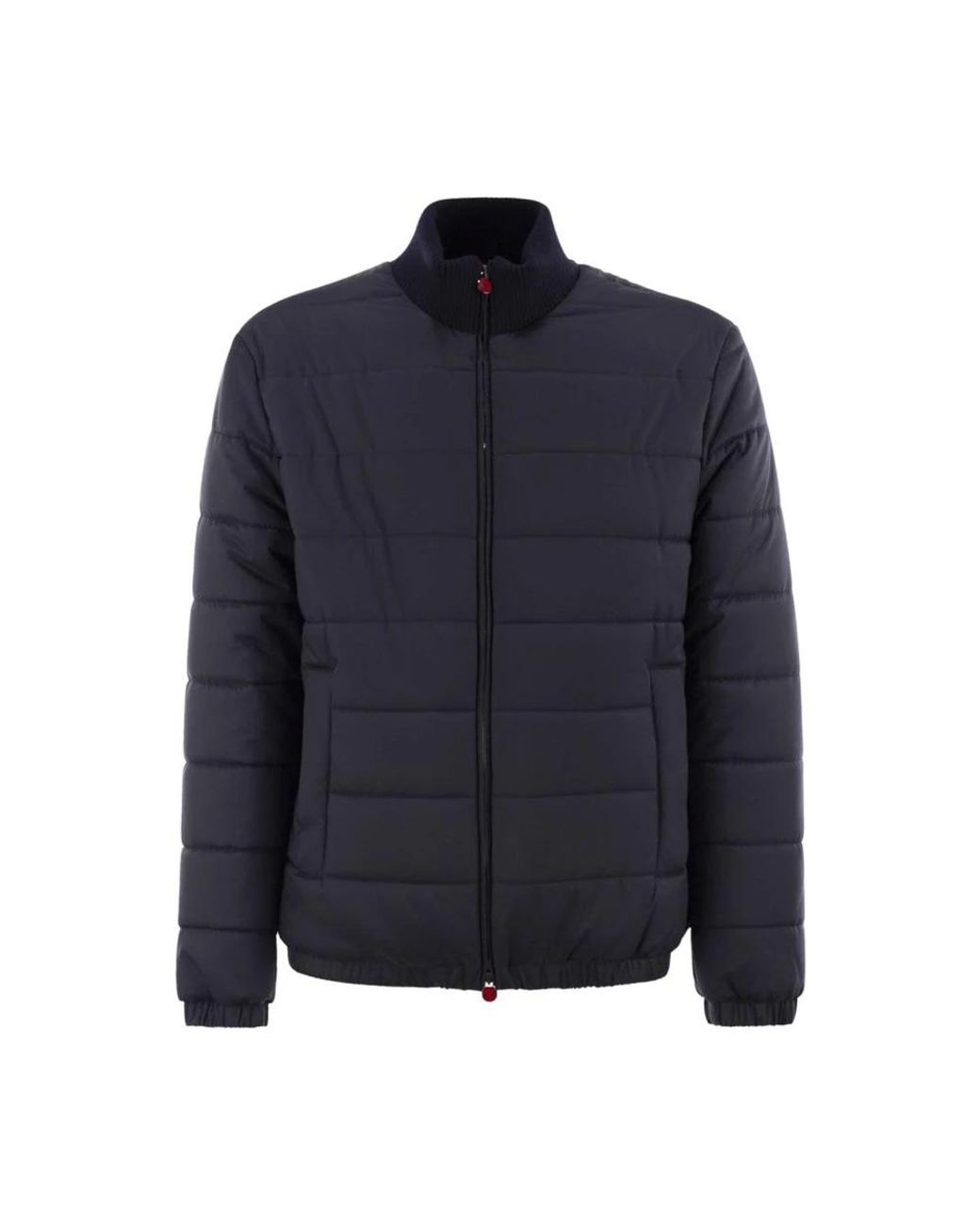 Kiton Blue Winter Jackets for men