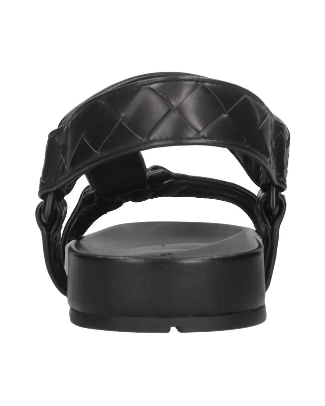 Bottega Veneta Trip Sandal in het Black voor heren