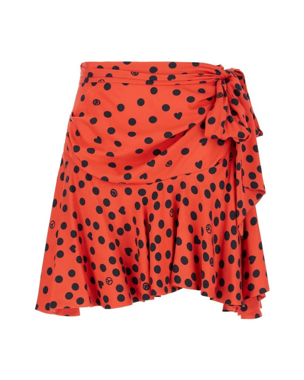 Moschino Red Short Skirts