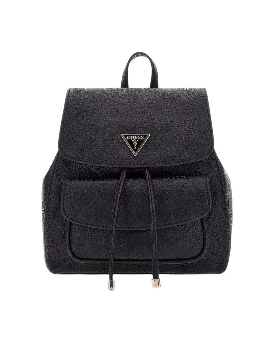 Guess Black Backpacks