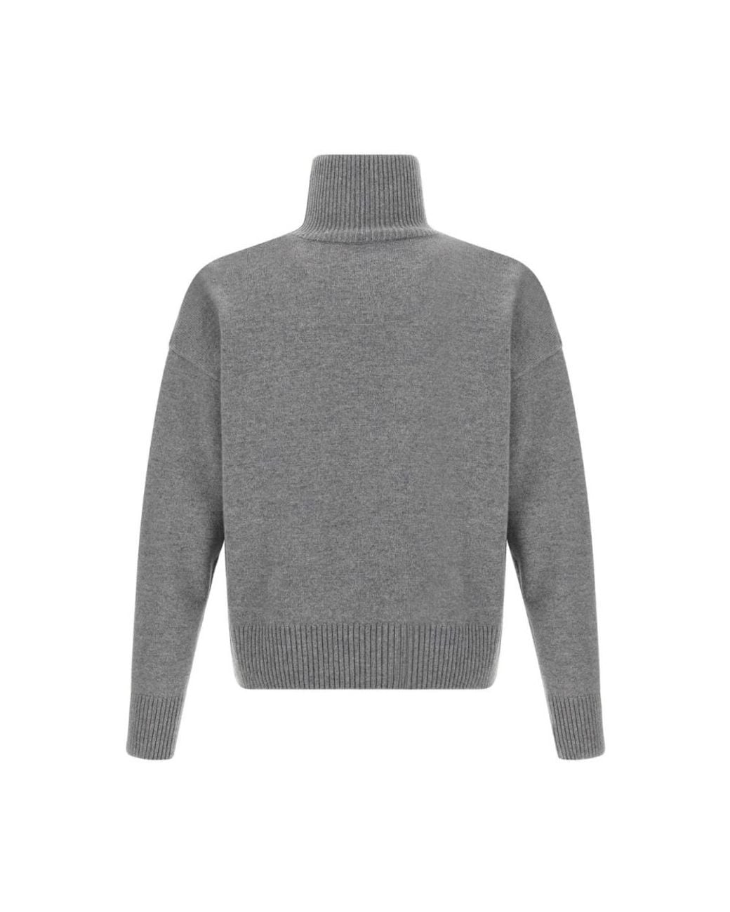 Turtlenecks AMI de hombre de color Gray