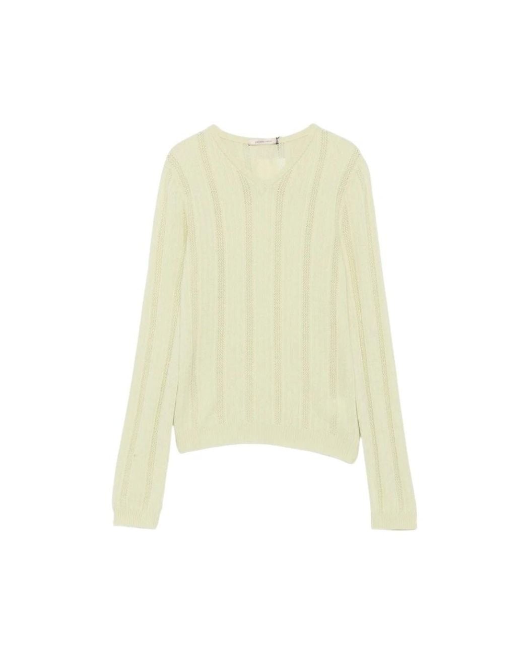 Paloma Wool Yellow V-Neck Knitwear