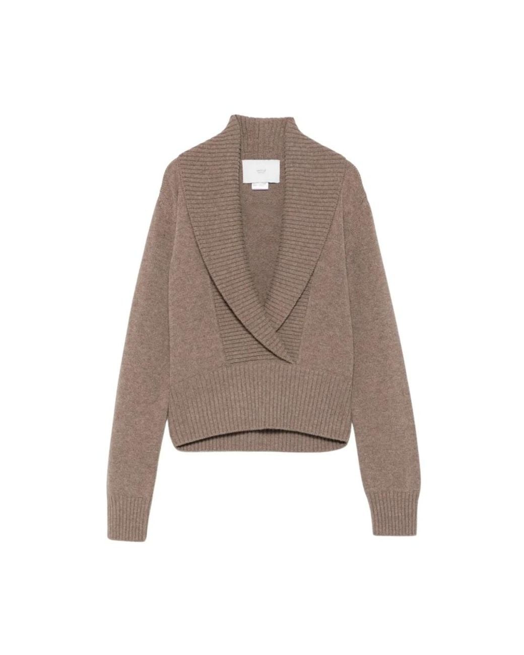 Vanisé Brown Round-Neck Knitwear