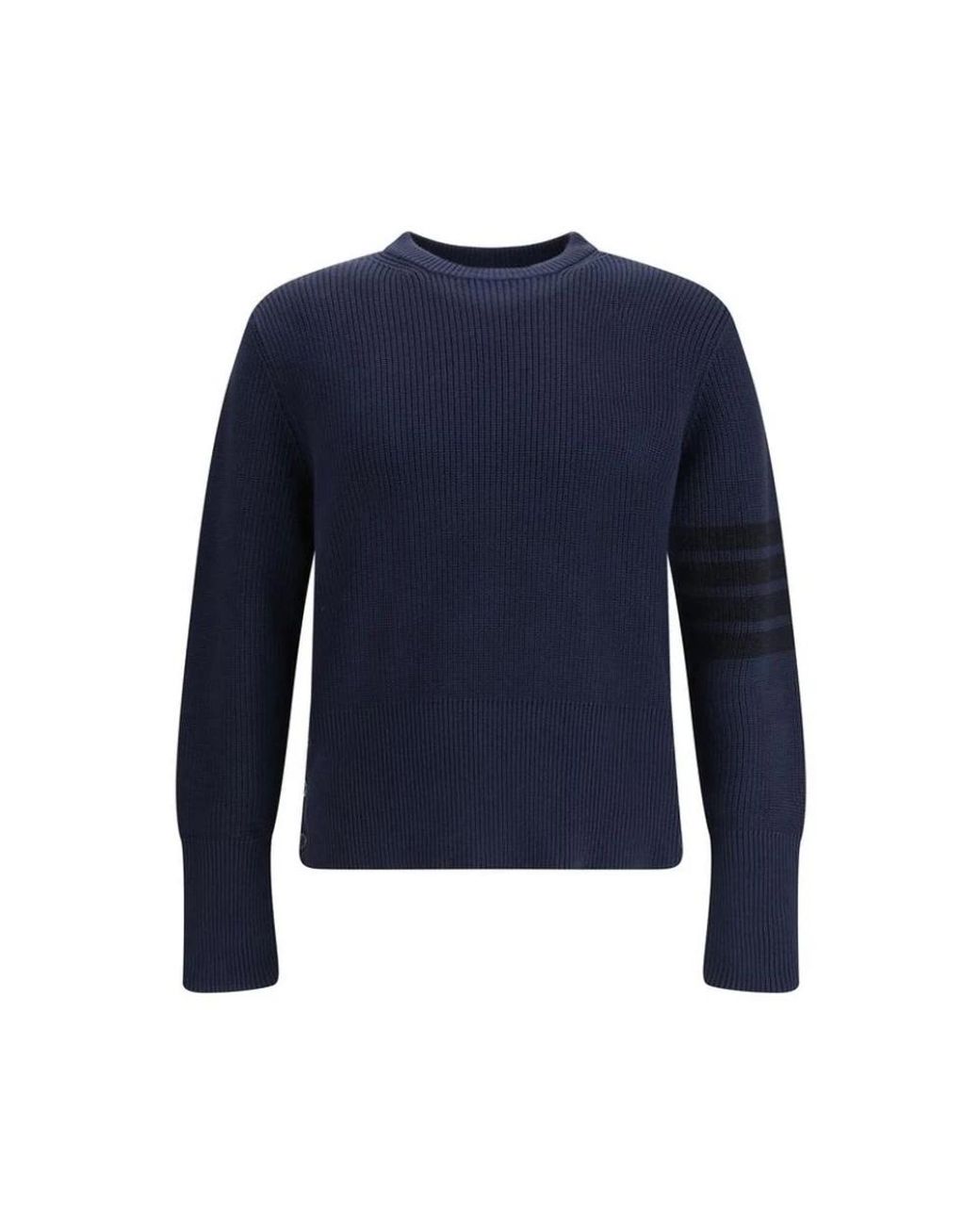 Thom Browne Blue Round-Neck Knitwear for men
