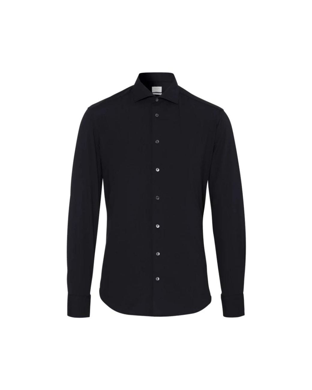 Traiano Milano Blue Formal Shirts for men