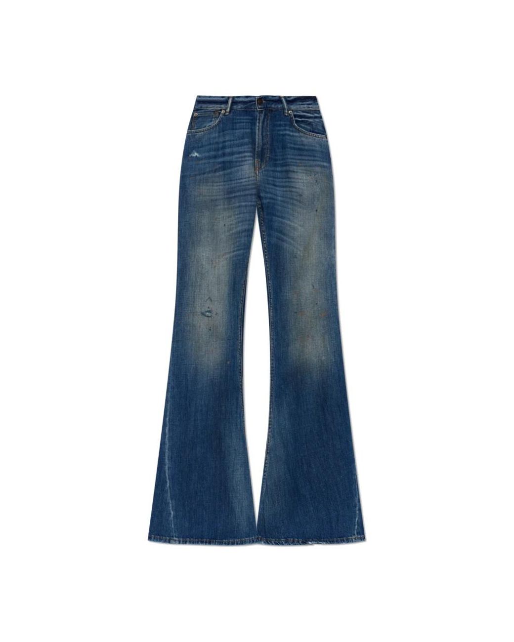 Flared Jeans Acne en coloris Blue