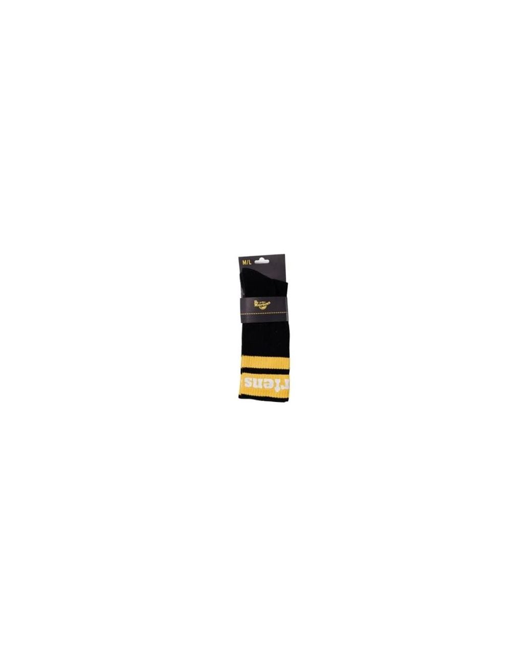 Dr. Martens Black Socks for men