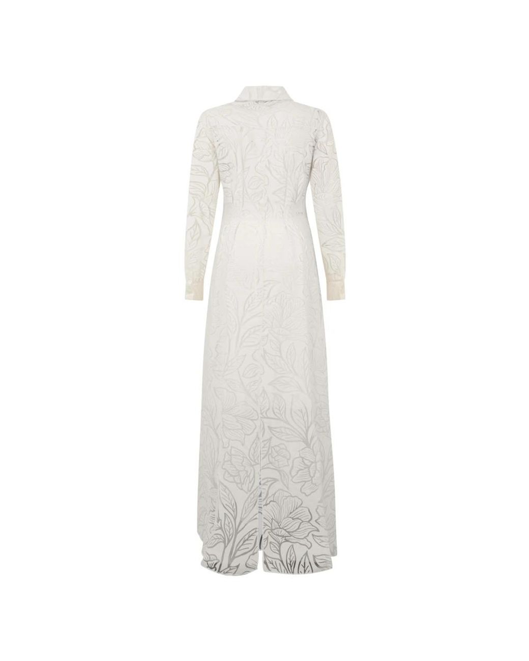 Maxi Dresses Alberta Ferretti de color White