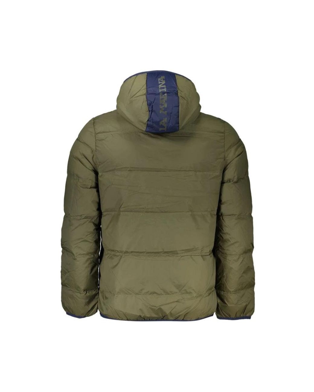 La Martina Green Winter Jackets for men