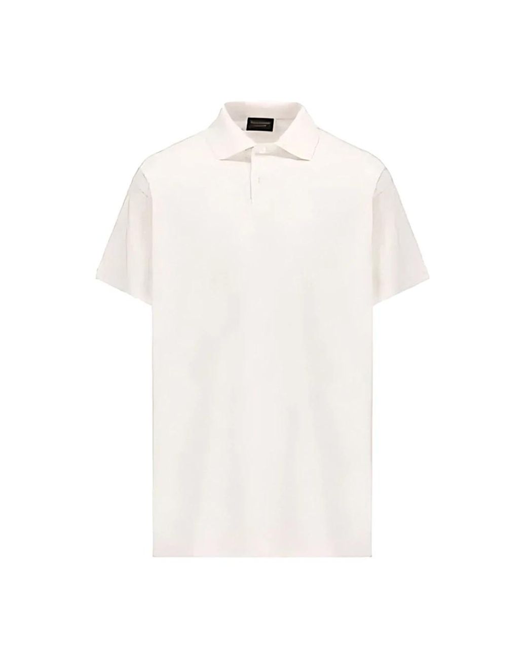 Balenciaga White Polo Shirts for men