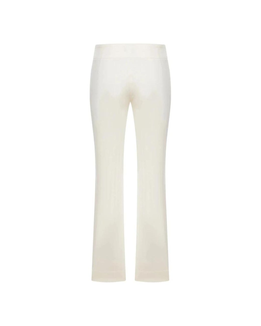 Etro White Wide Trousers