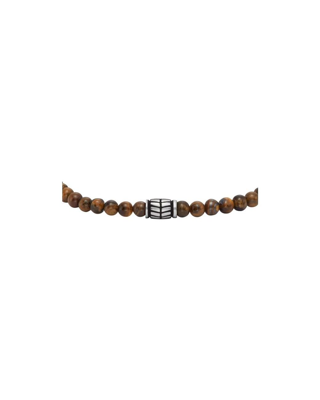 Bracelets Fossil pour homme en coloris Brown