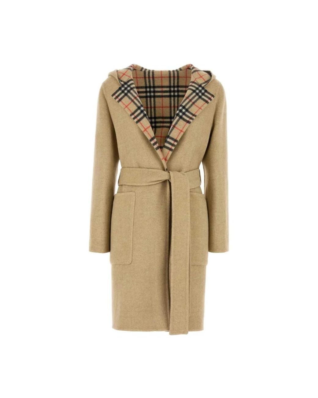 Burberry Natural Belted Coats