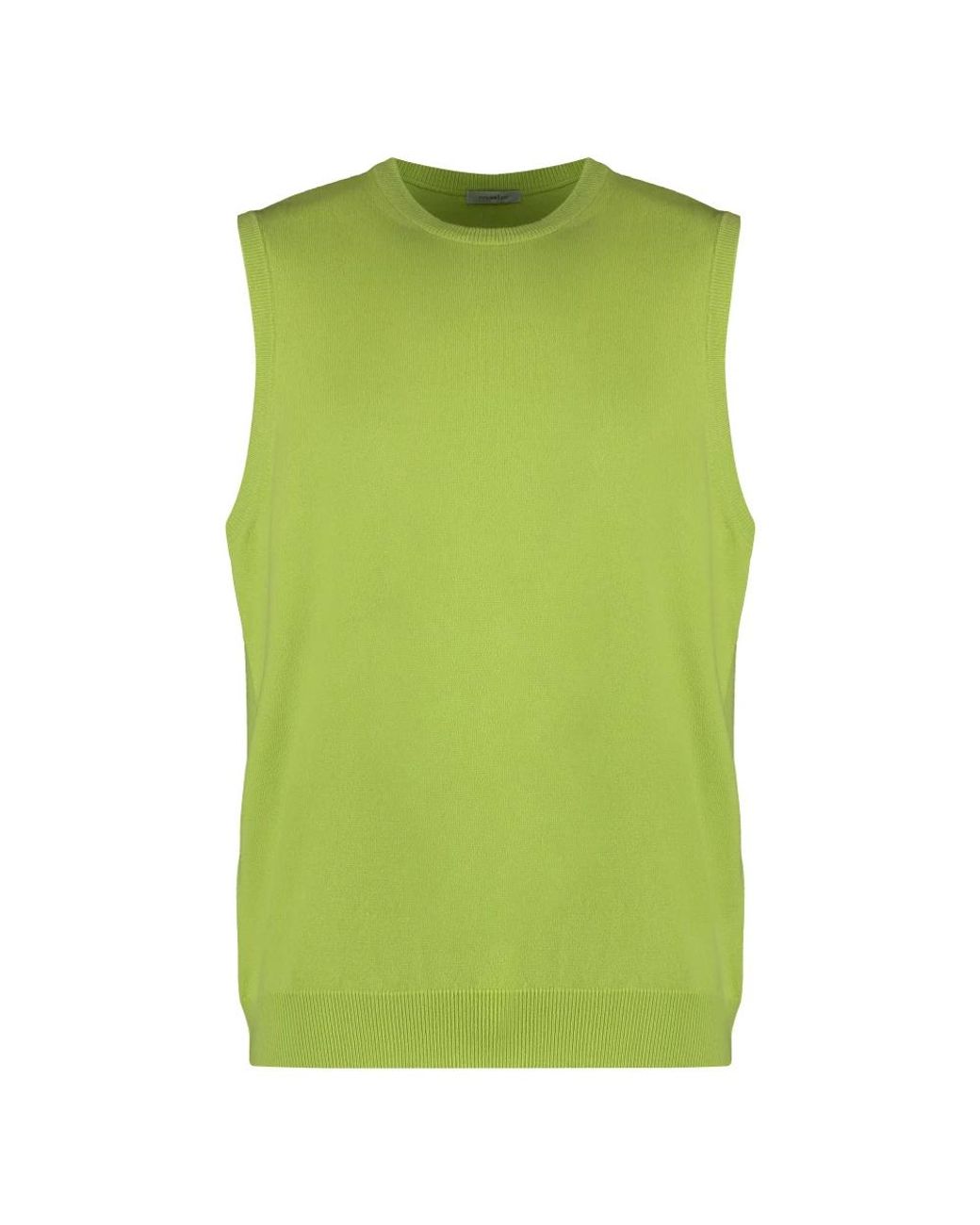 Malo Green Cashmere Knitwear for men