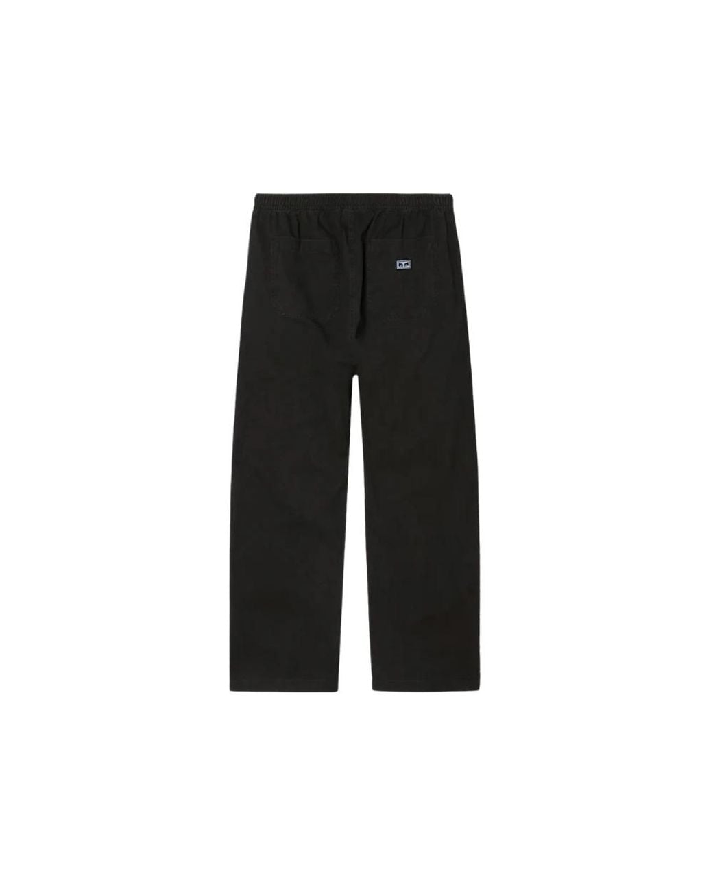 Obey Black Wide Trousers for men