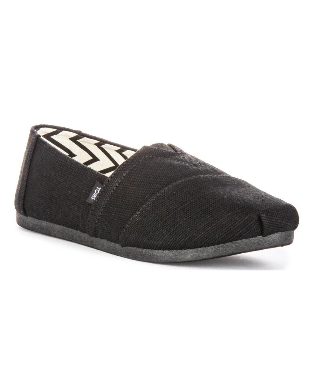 TOMS Black Espadrilles