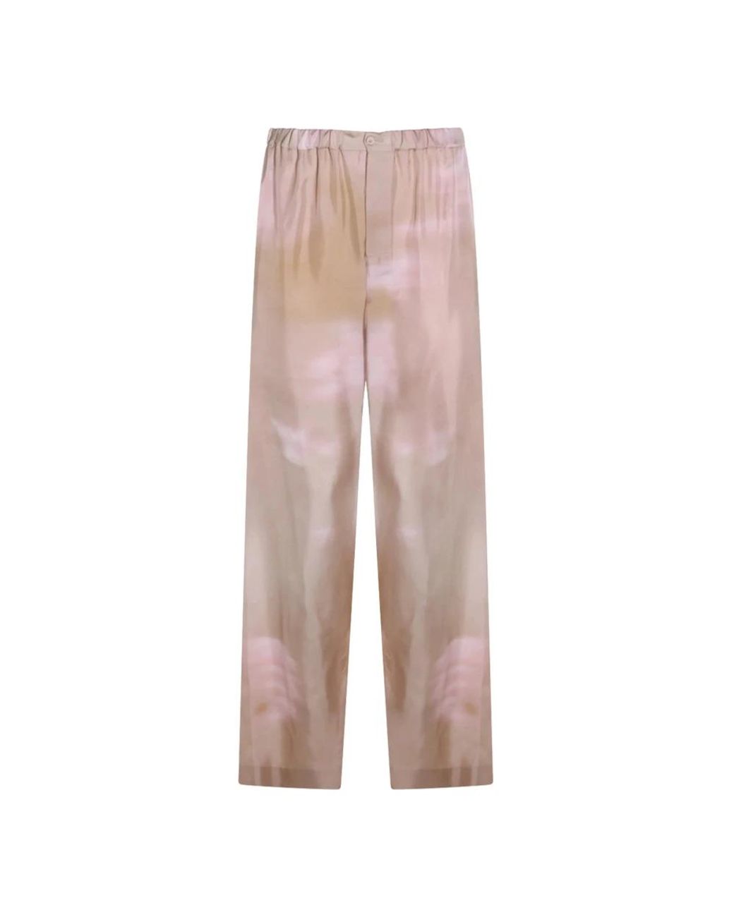 Fabiana Filippi Pink Straight Trousers