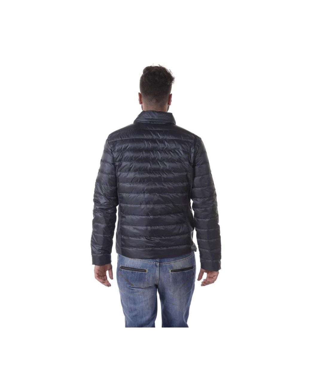 Down jacket di EA7 in Blue da Uomo