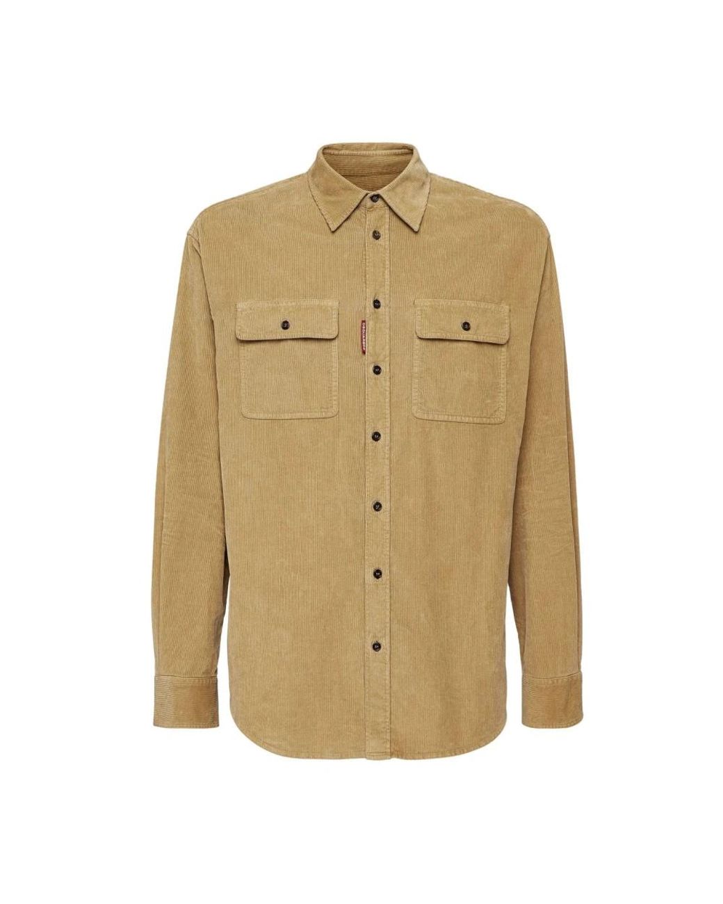 DSquared² Natural Casual Shirts for men
