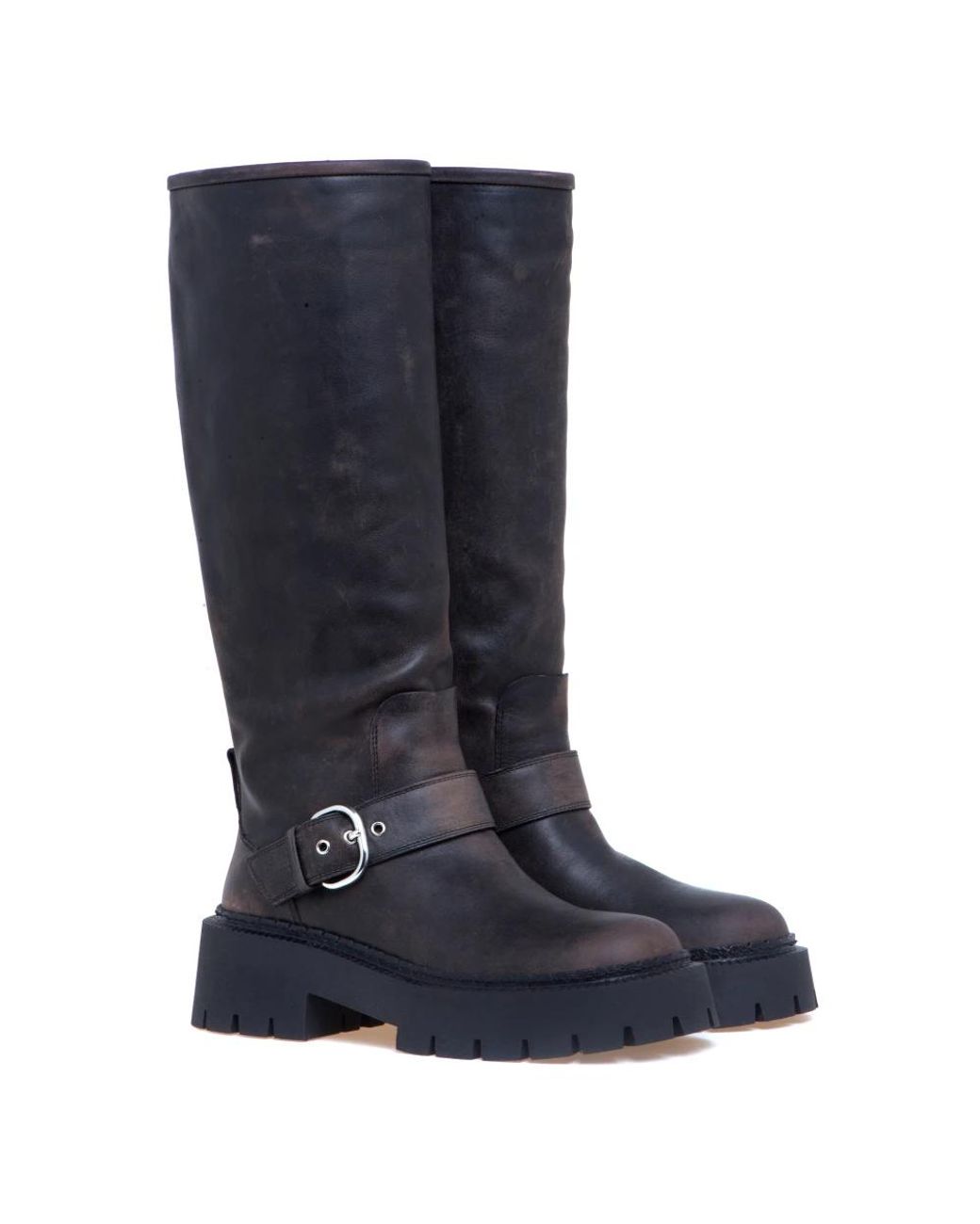 Vic Matié Blue High Boots