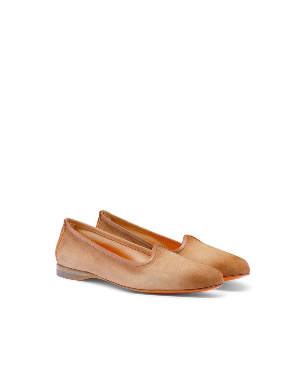Santoni Brown Loafers