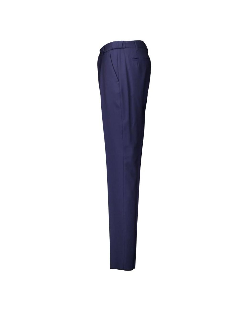 Berwich Blue Slim-Fit Trousers for men