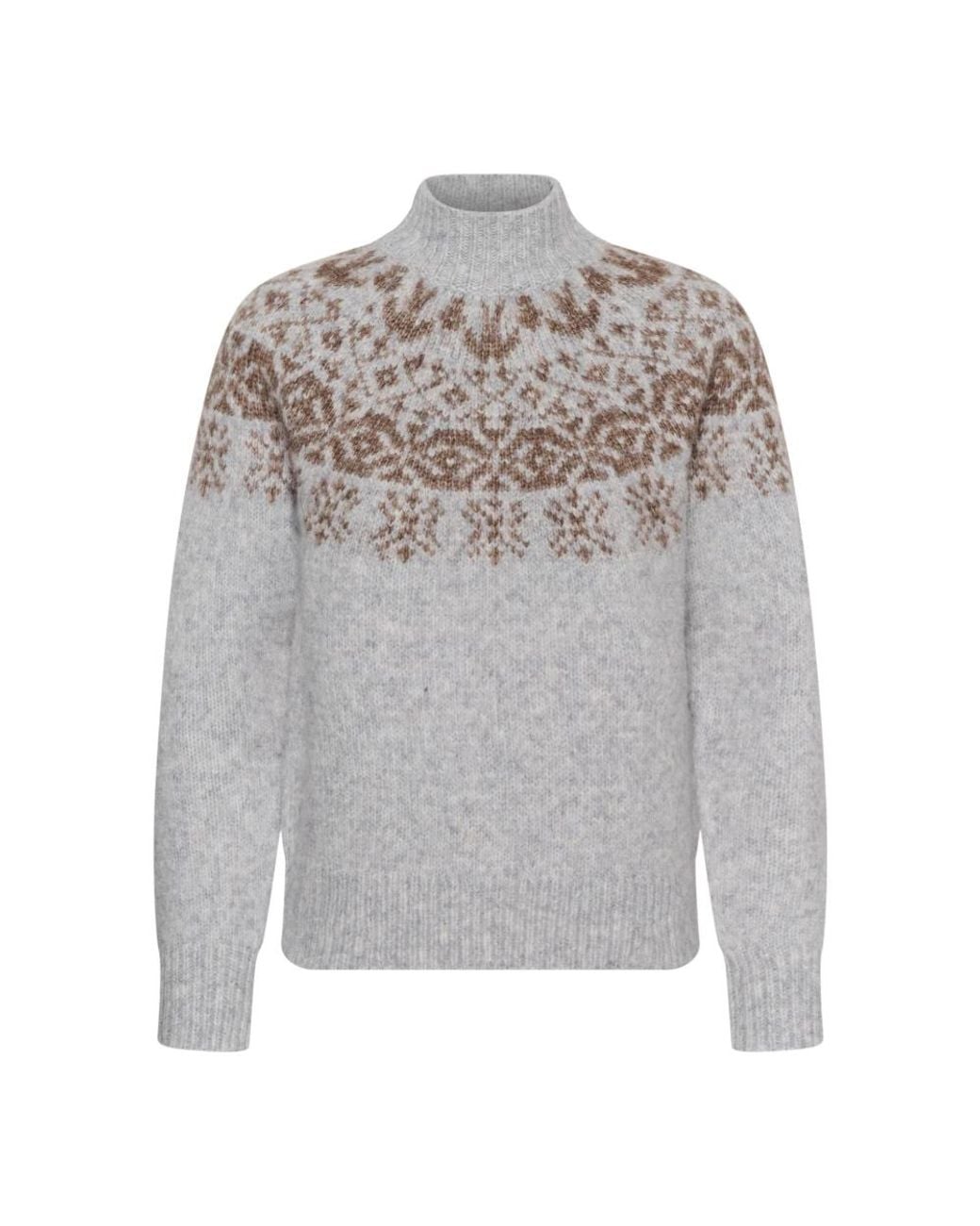 Turtlenecks Kaffe en coloris Gray
