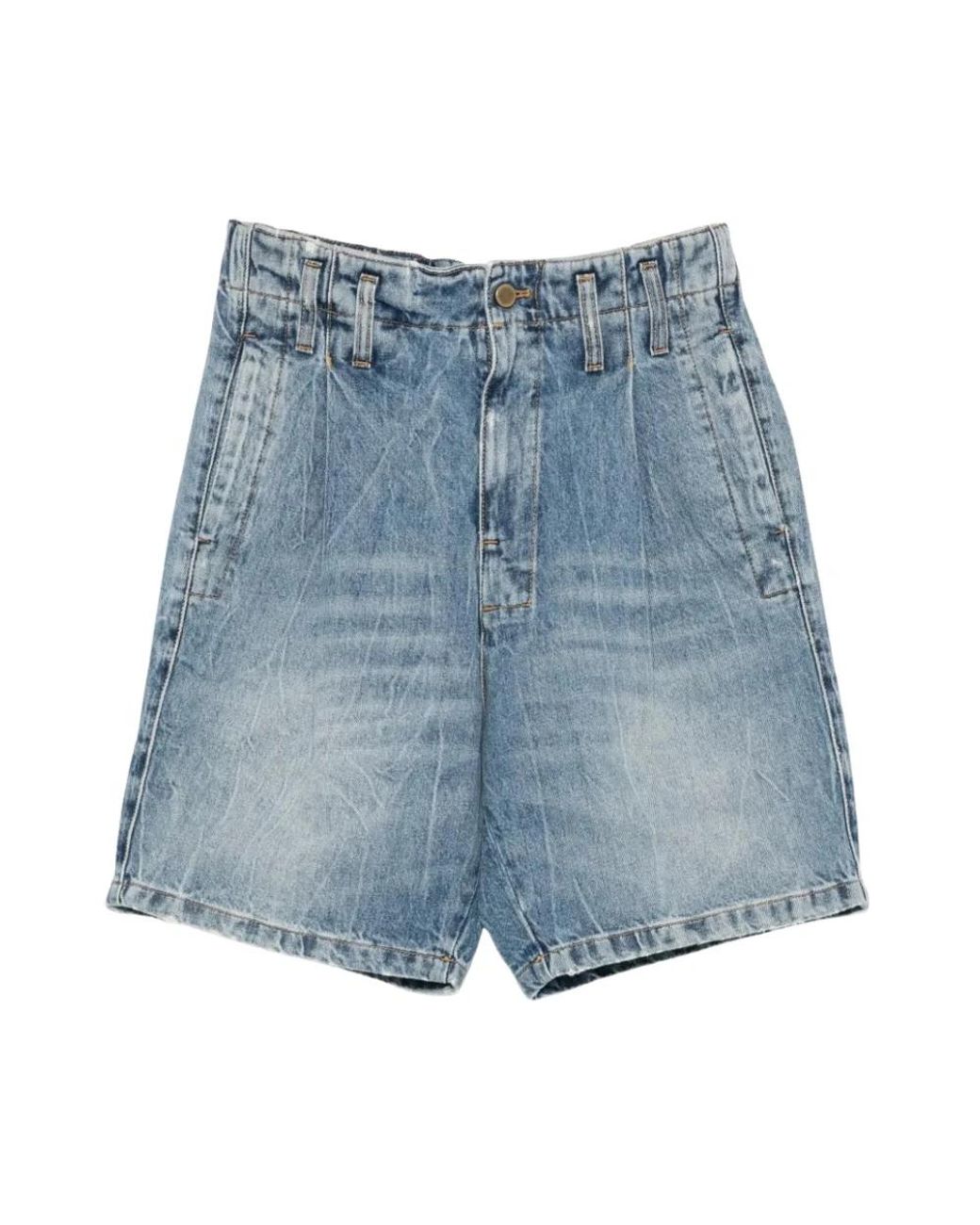 Cultura Blue Denim Shorts for men