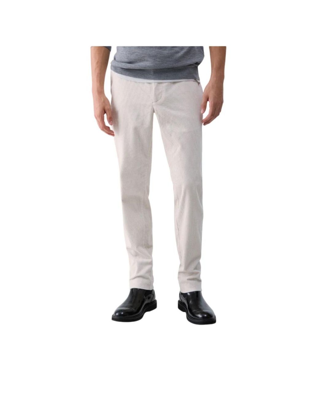 Liu Jo Natural Slim-Fit Trousers for men