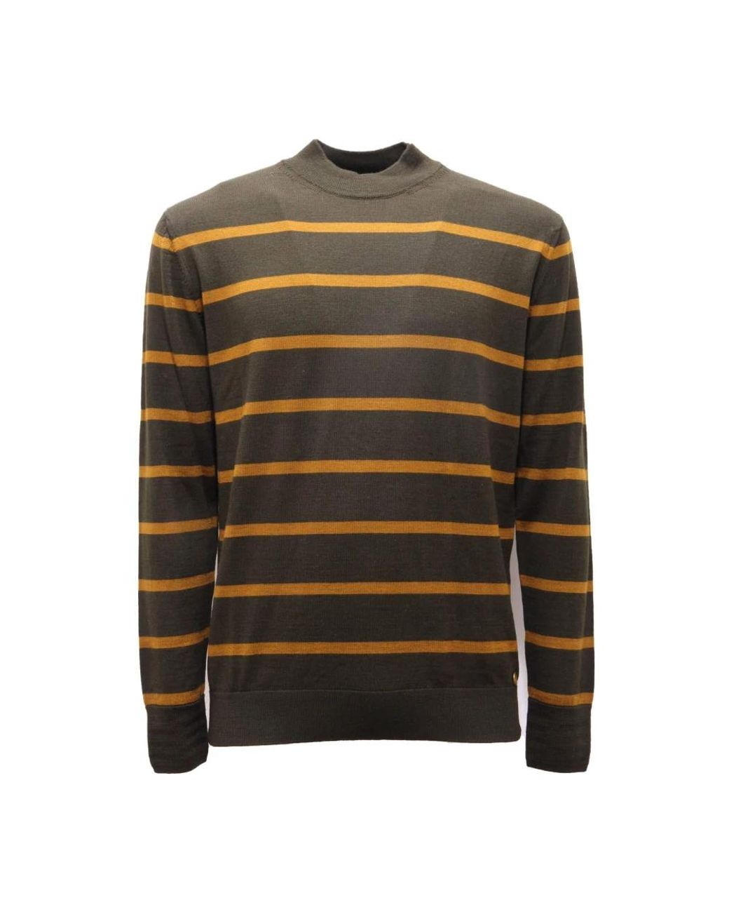 Scotch & Soda Green Round-Neck Knitwear for men