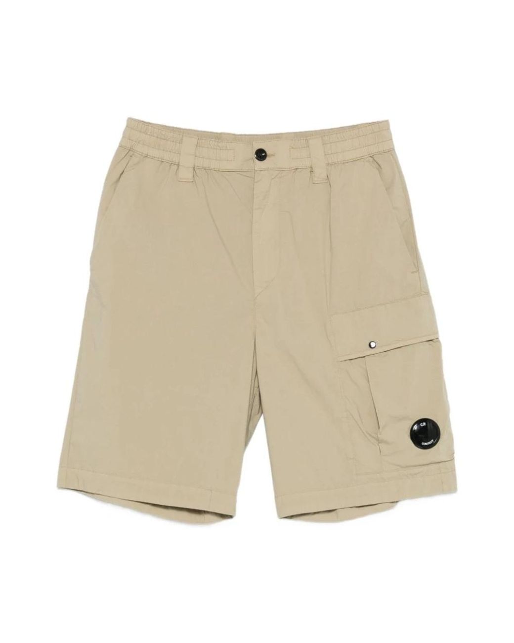 C P Company Natural Casual Shorts for men