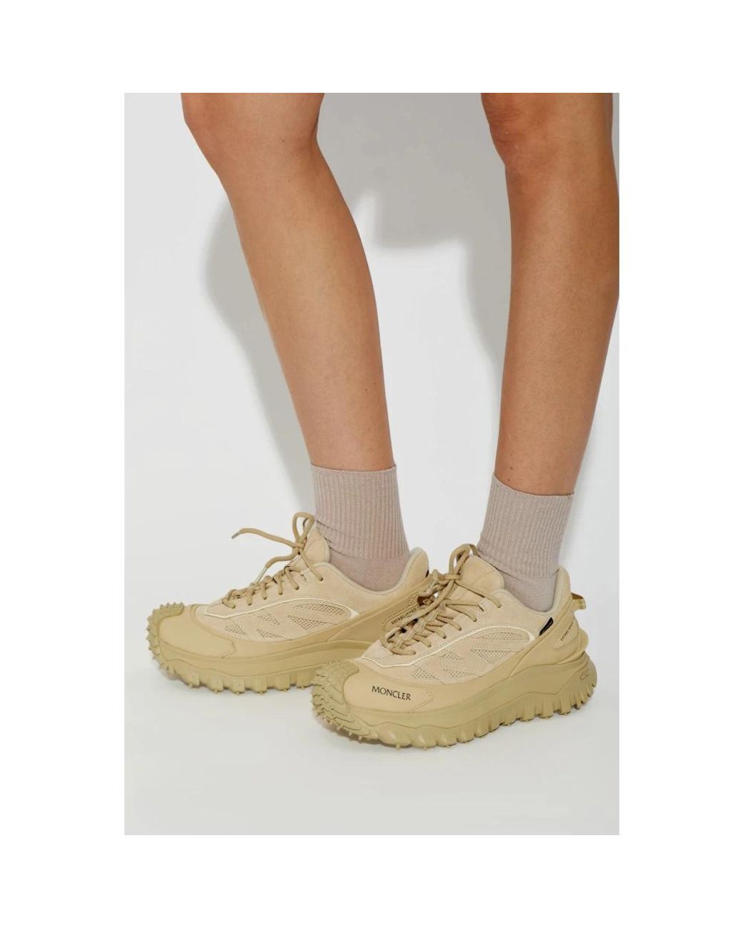 Moncler Natural Sneakers