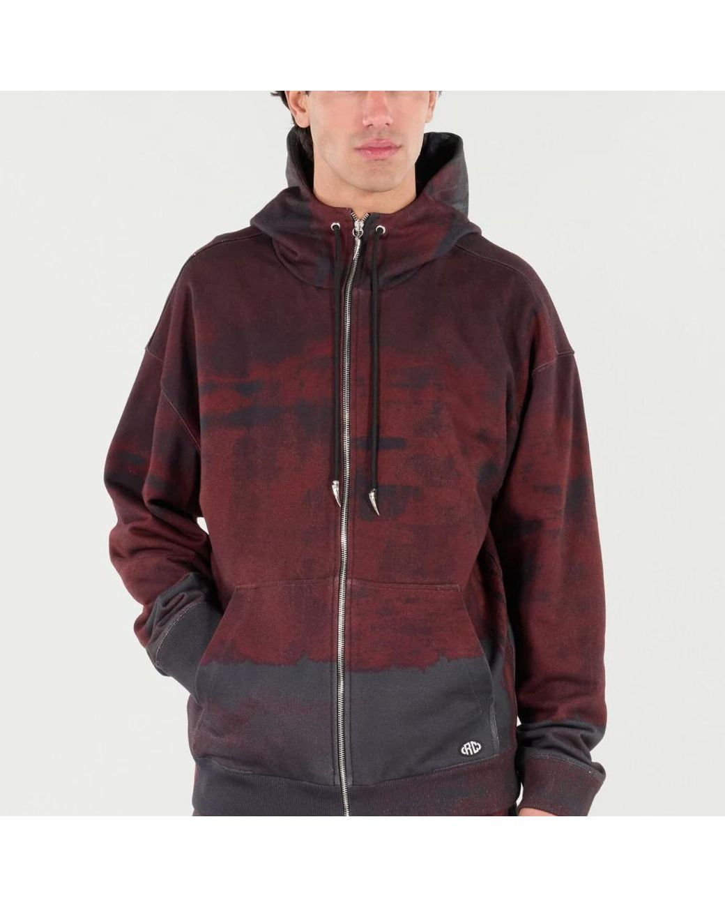 Roberto Cavalli Red Zip-Throughs for men