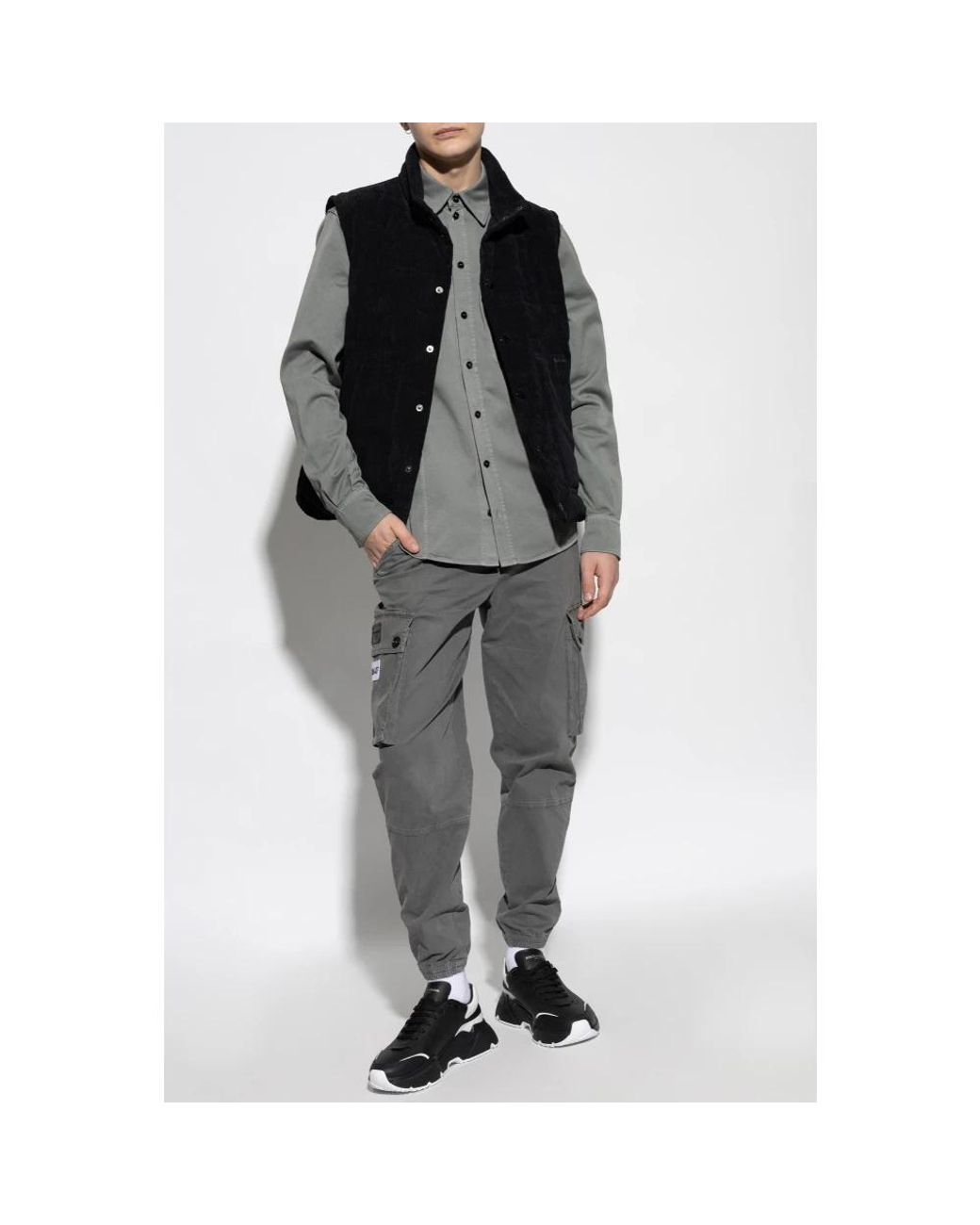 Dolce & Gabbana Gray Casual Shirts for men
